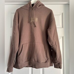 Men’s Kith Brown Hoodie Size XL